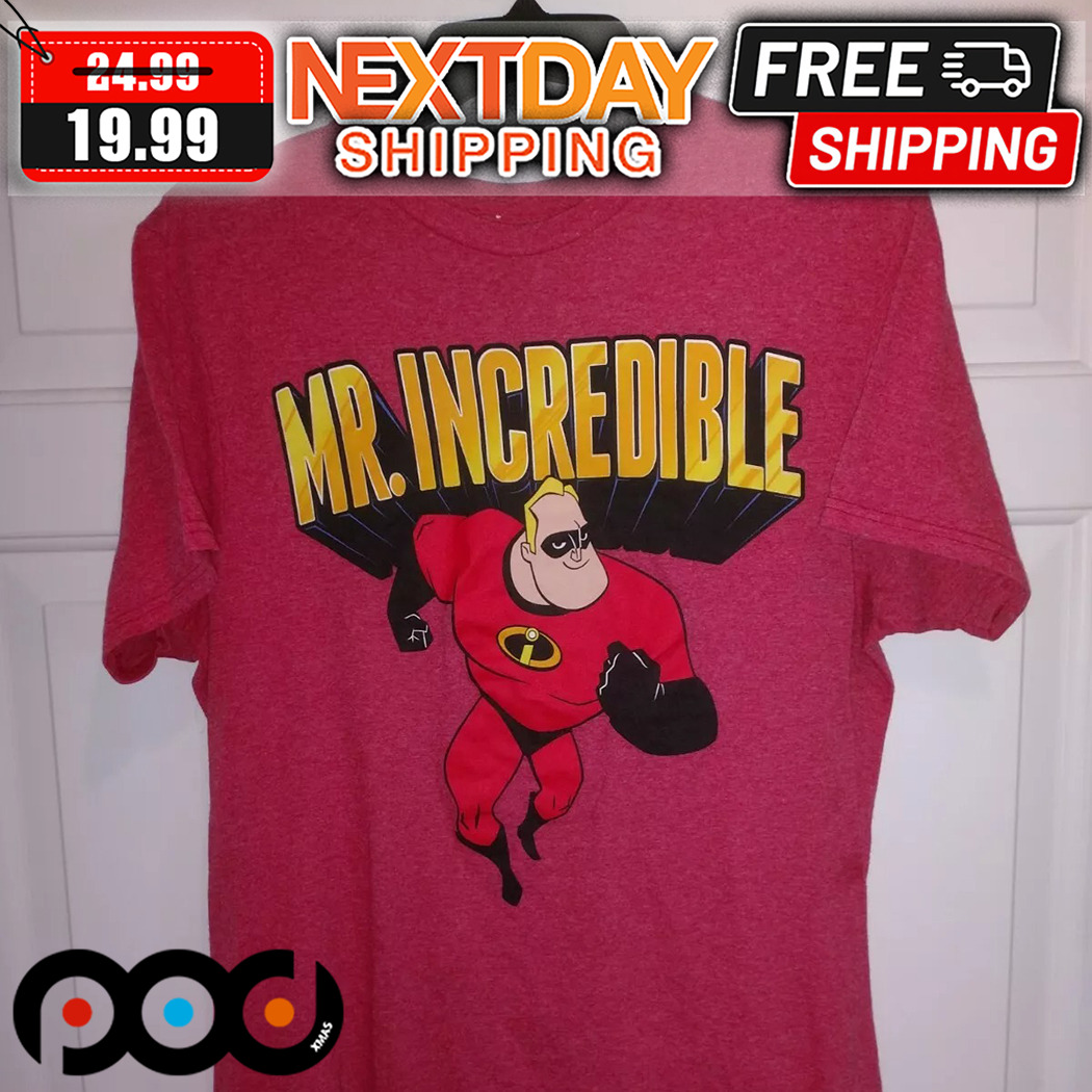 Disney Pixar Incredibles 2 Movie Mr Incredible 2024 Shirt