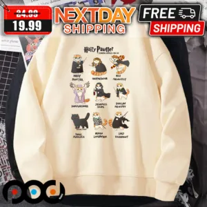 Harry Potter Cats Hairy Pawter Shirt