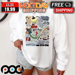 Harry Potter Quotes Doodle Shirt