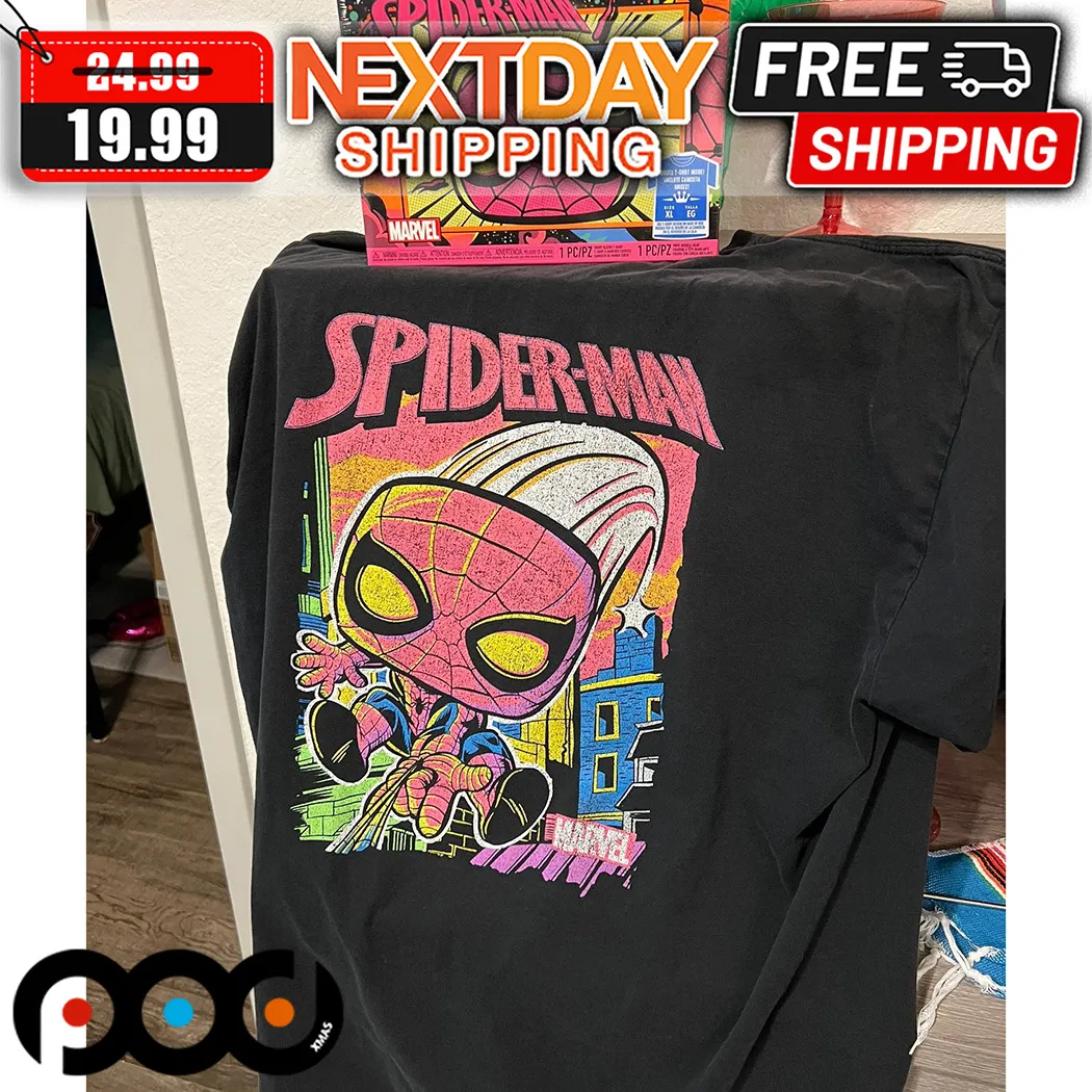 Marvel Spider Man Comic Mascot Shirt