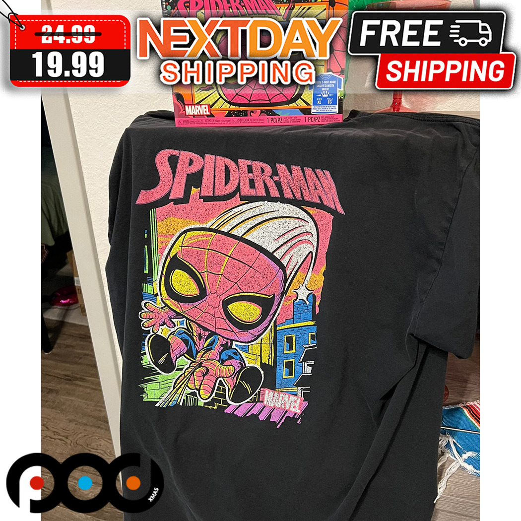 Marvel Spider Man Comic Mascot Shirt