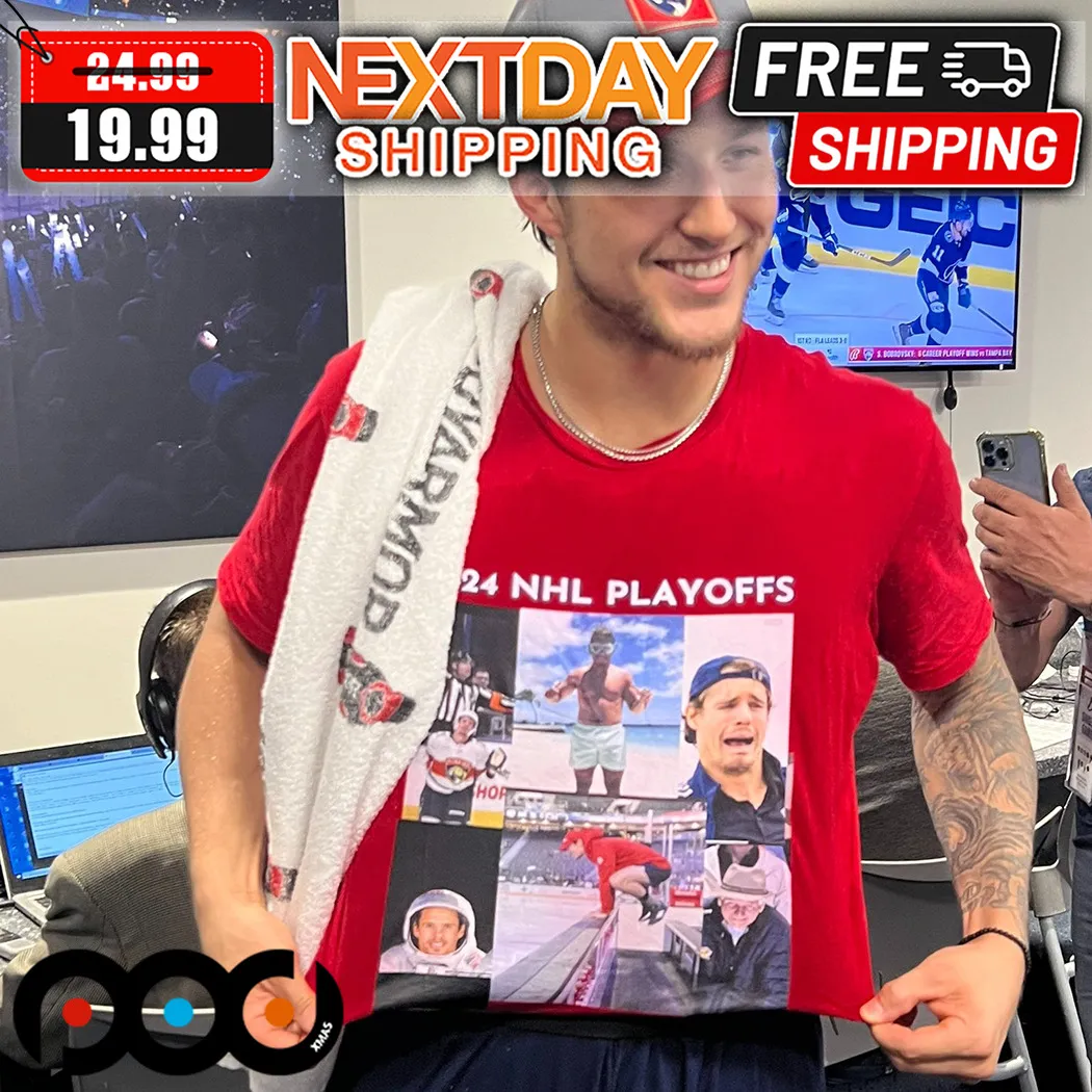 Brandon Montour Nick Cousin 2024 Playoff Shirt