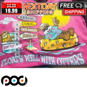 Buc-ees Floats Well With Otters 2024 Shirt