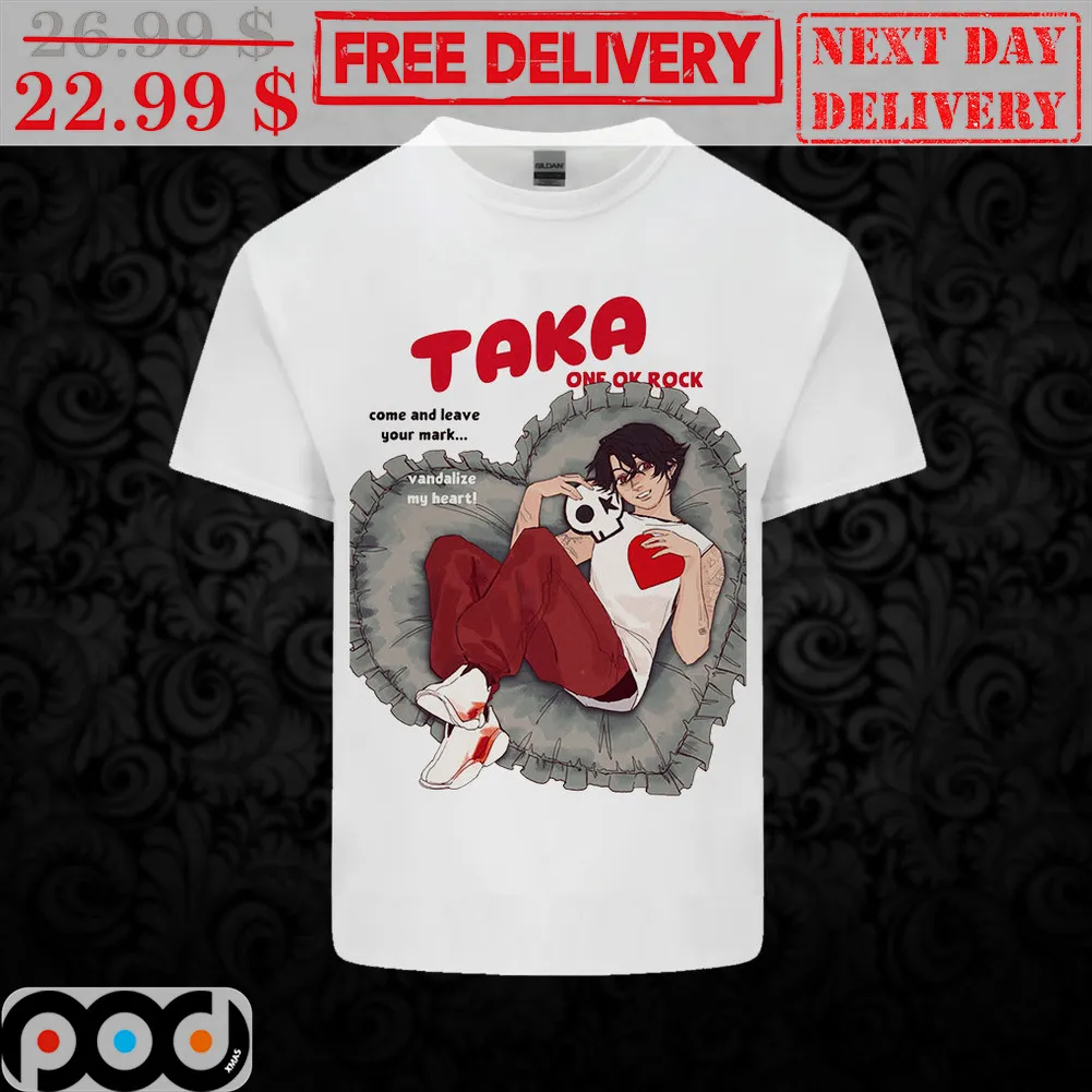 Taka One Ok Rock Come And Leave Your Mark Shirt
