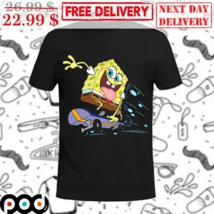 Spongebob Skateboarding Shirt
