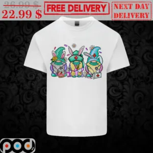 Gnomes Nurse Easter Day Shirt