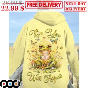 Frog Be You The World With Adjust Hippie Shirt