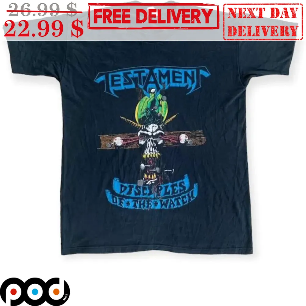 Skull Testament Disciples Of The Watch Shirt