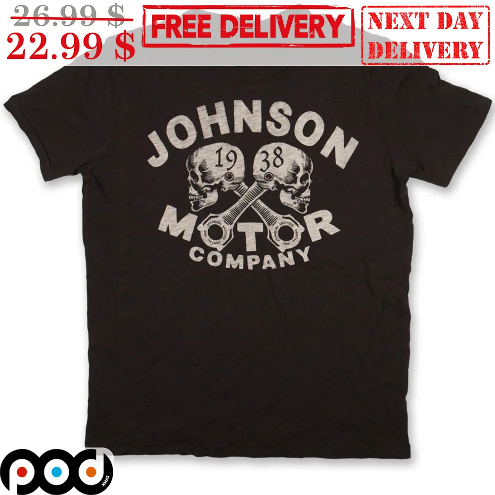 Skulls Johnson 1938 Motor Company Shirt