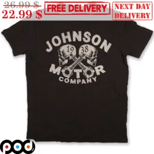 Skulls Johnson 1938 Motor Company Shirt