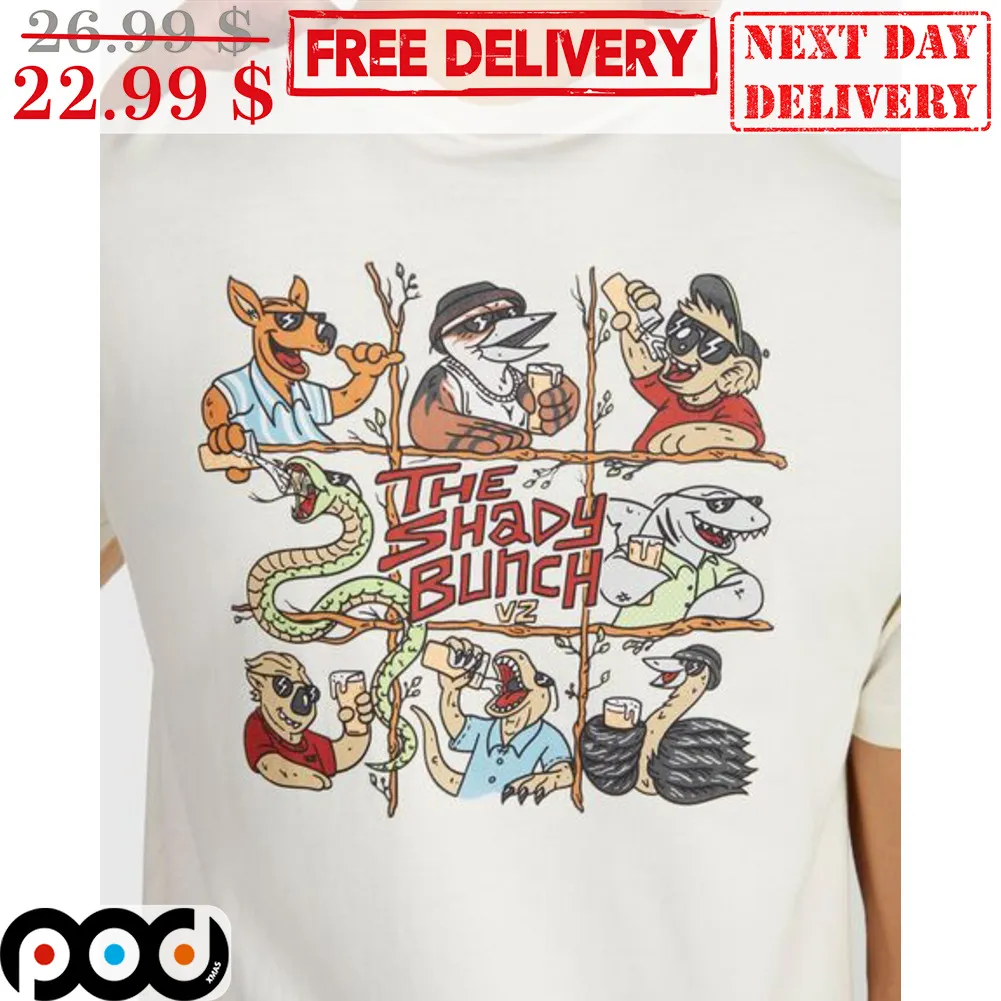 The Shady Bunch Cartoon Shirt