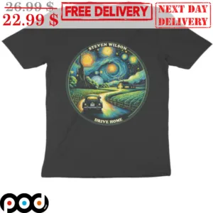 The Starry Night Steven Wilson Drive Home Shirt