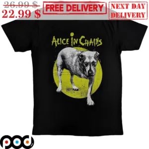 Three Leg Dog Alice In Chains Vintage Shirt