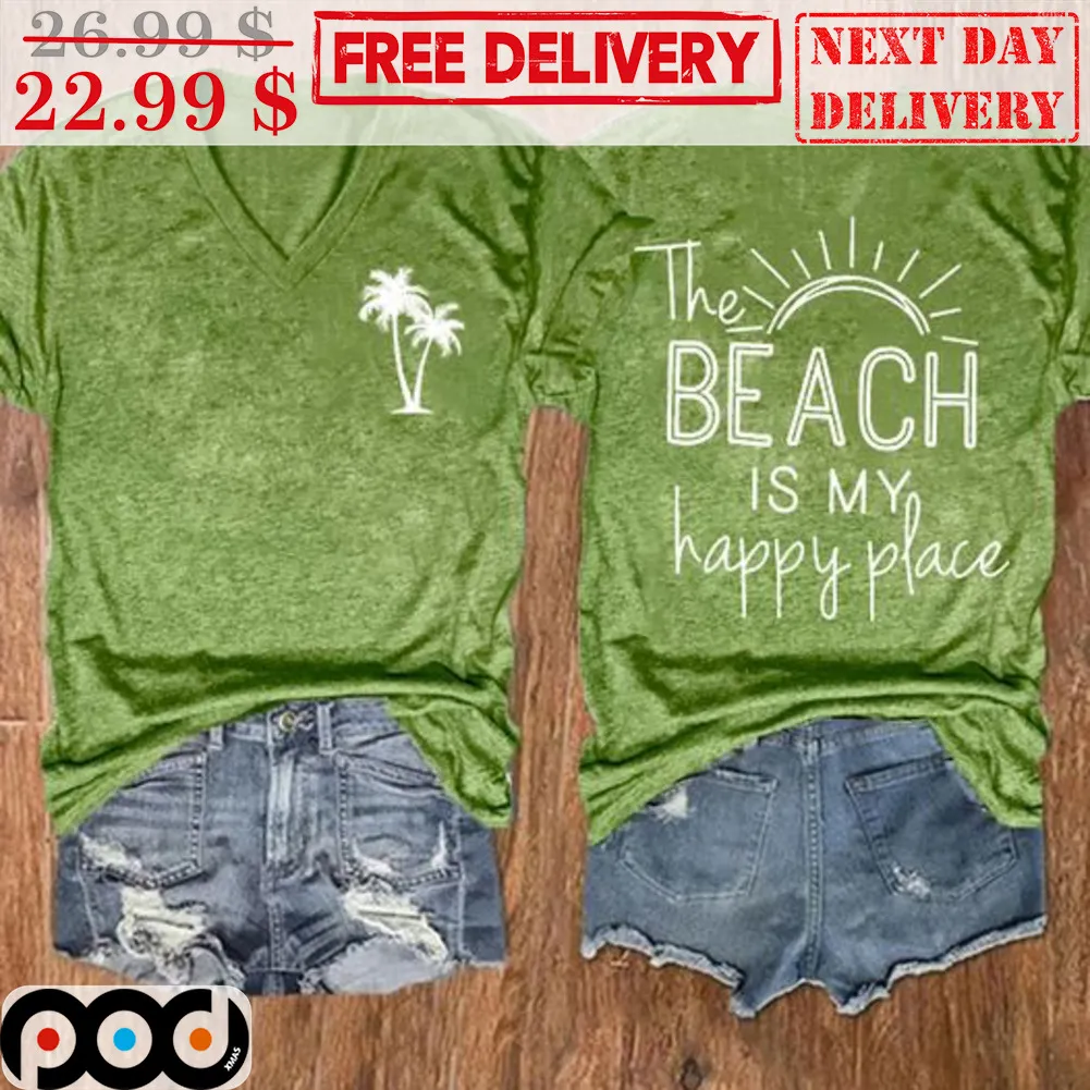 The Beach Is My Happy Place Shirt