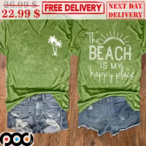 The Beach Is My Happy Place Shirt