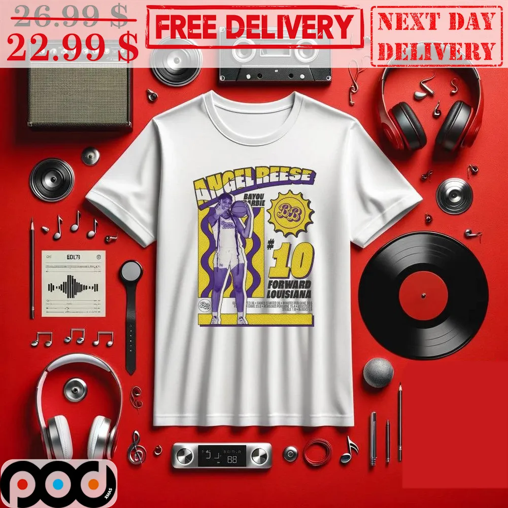 Angel Reese 10 Forward Louisiana Shirt