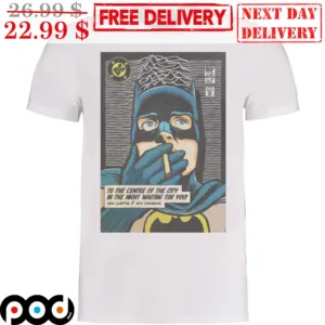 Batman Smoking Joy Division To The Centre Of The City In The Night Waiting For You Shirt