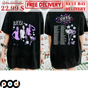 Guts World Tour 2024 Retro Shirt