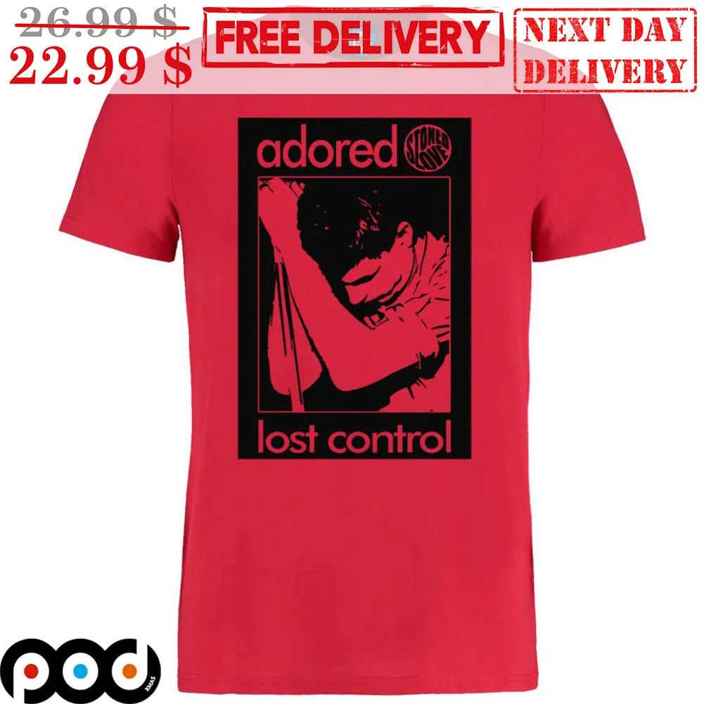 Ian Curtis Joy Division Adored Stoned Love Lost Control Shirt