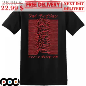 JOY DIVISION Unknown Pleasures Japanese Shirt