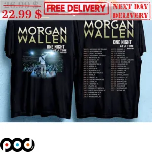 Morgan Wallen One Night At A Time World Tour Shirt