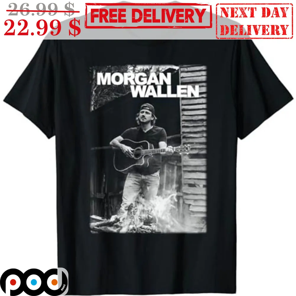 Morgan Wallen Play Guitar Retro Shirt