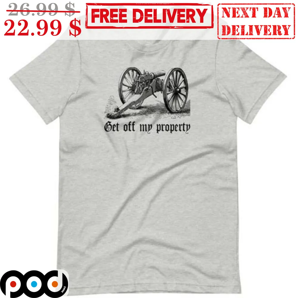 Winfield Scott Sims Get Off My Property Shirt