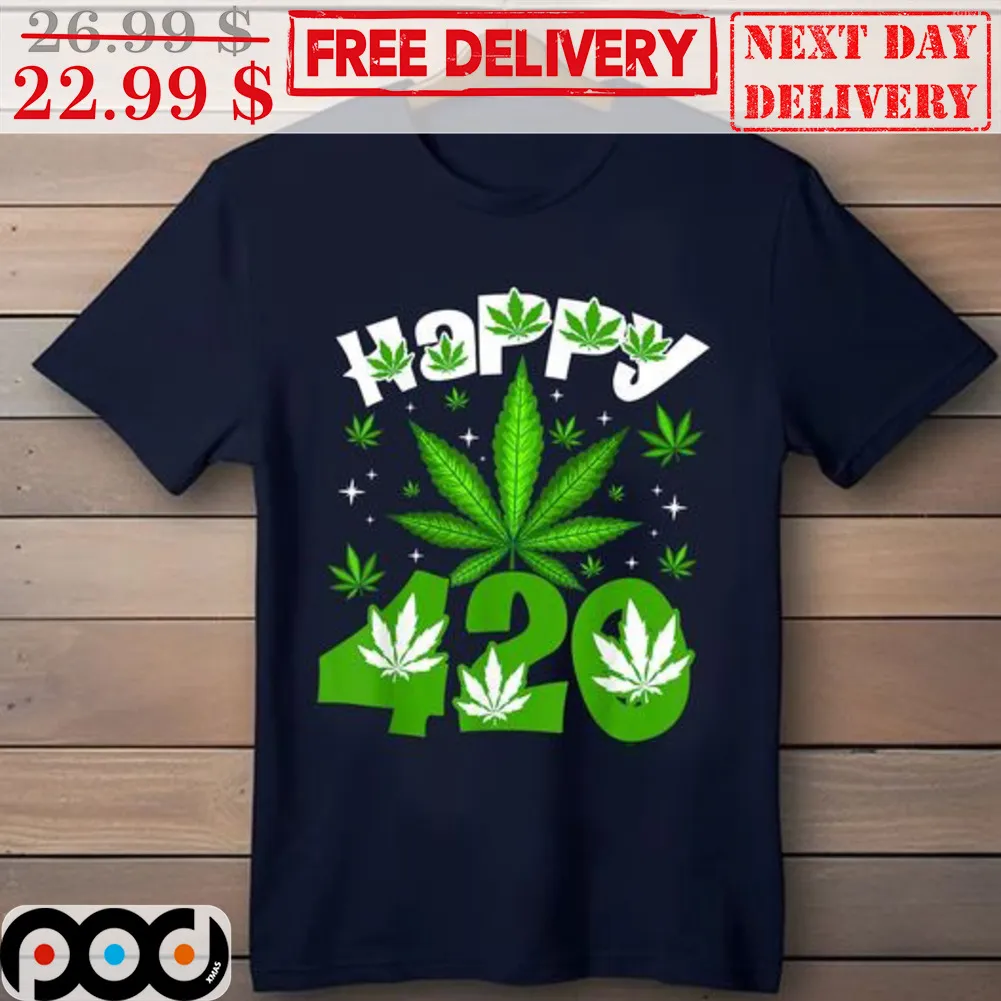 Happy Weed 420 Day Shirt