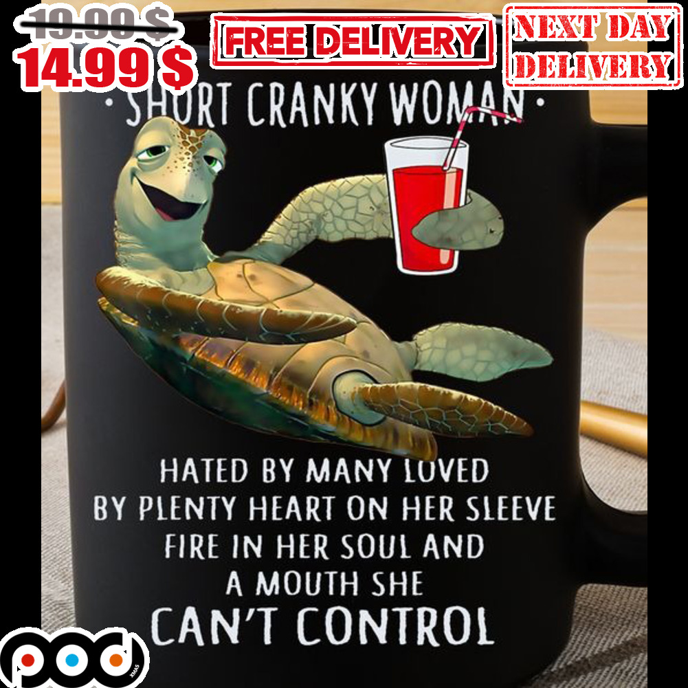 Turtle Short Cranky Woman Mug
