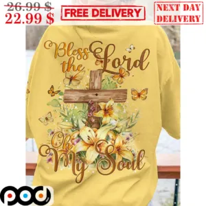 Cross Bless The Lord Oh My Soul Shirt