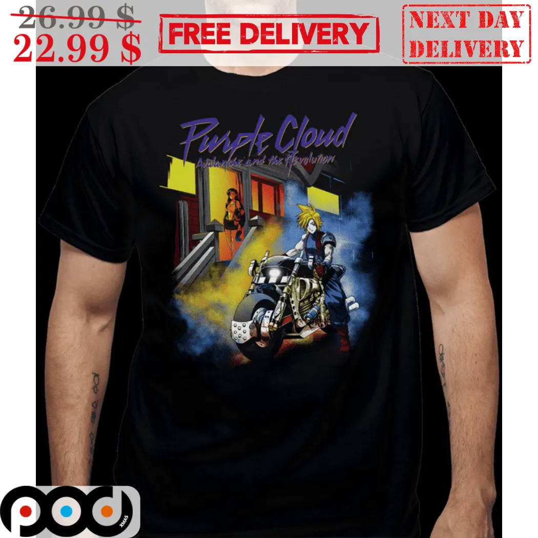 Final Fantasy Purple Cloud Avalanche And The Revolution Shirt