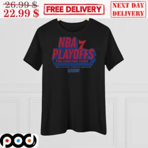 NBA Playoffs Philadelphia 76Ers 2024 Shirt