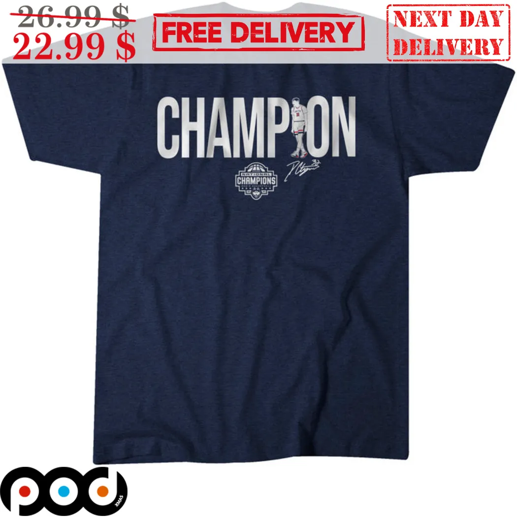 Uconn Huskies Champion Basketball NCAA Division I Signature Shirt