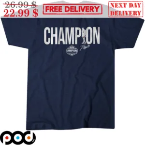 Uconn Huskies Champion Basketball NCAA Division I Signature Shirt