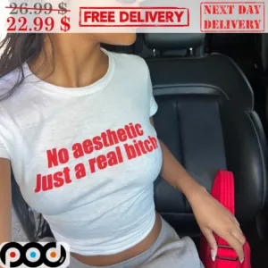 No Aesthetic Just A Real Bitch Shirt
