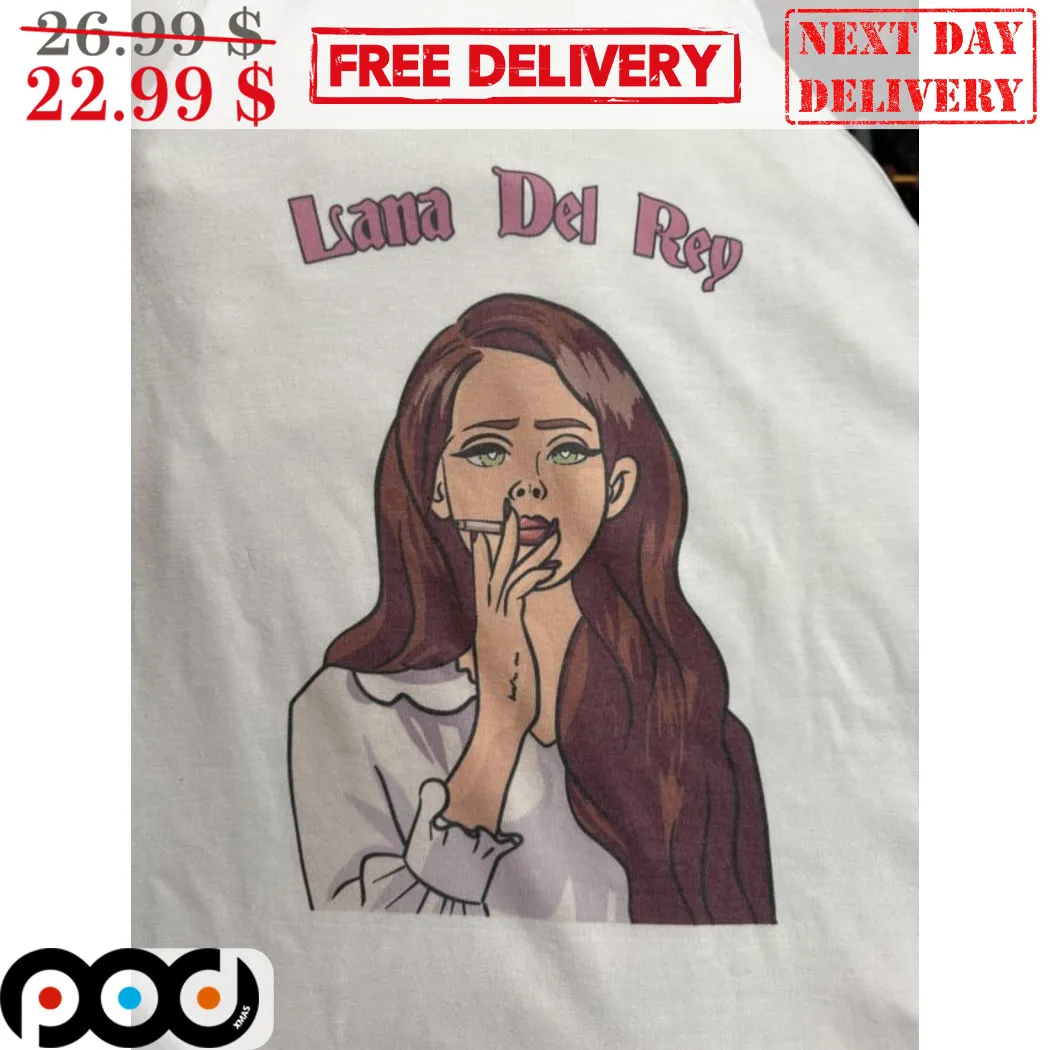Lana Del Rey Smoking 2024 Shirt