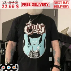 Cats Ghost Band Castle Night Shirt