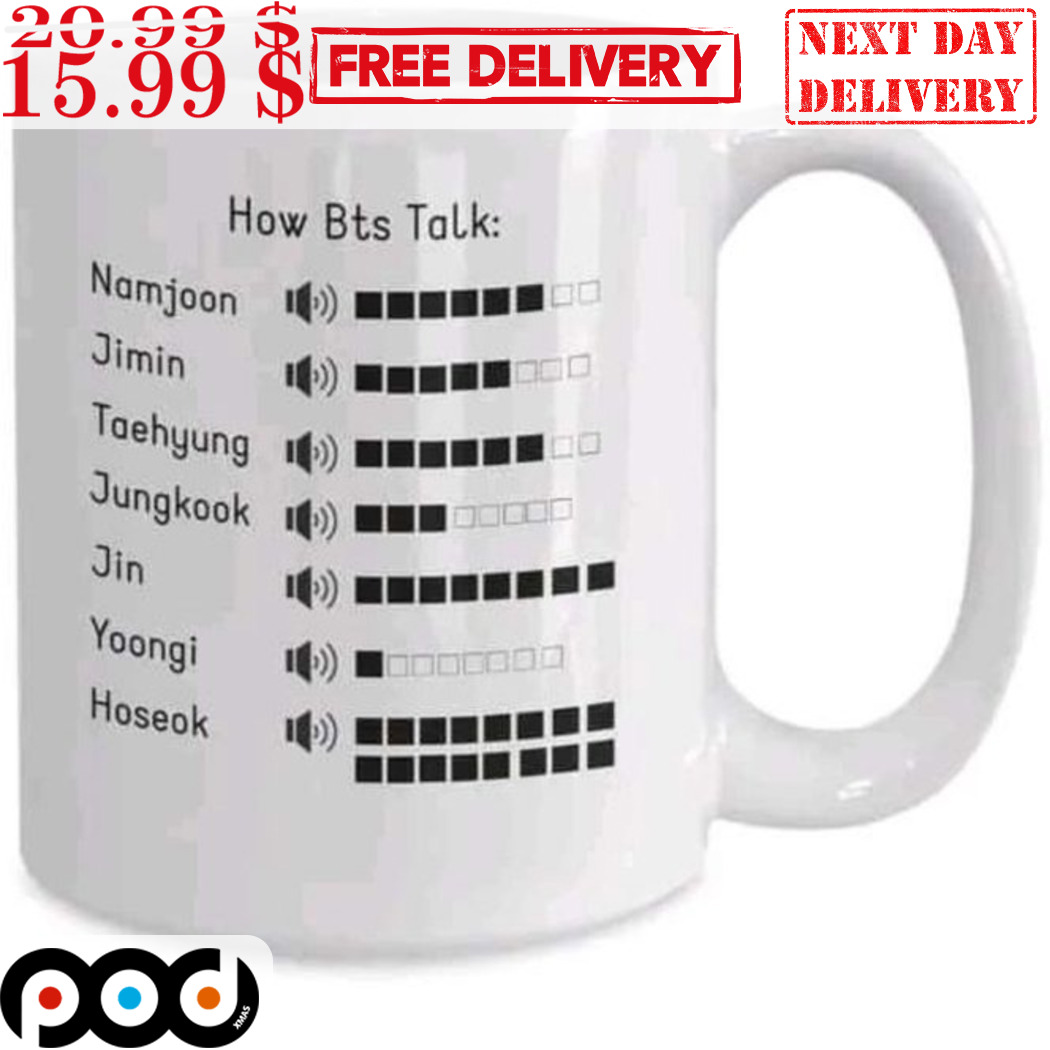 How BTS Talk 2024 Mug