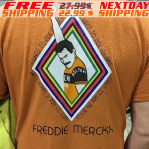 Freddie Merckx I Want To Ride My Bike Shirt