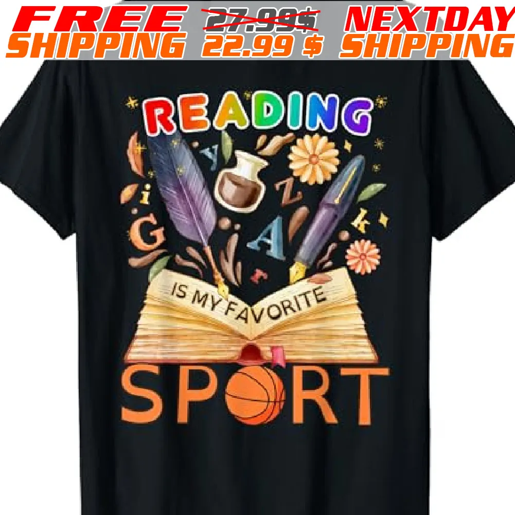 Reading Is My Favorite Sport Shirt