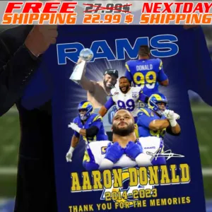 Los Angeles Rams Aaron Donald 2023 Memories Shirt
