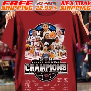 Albany Regiuonal Champions South Carolina Bamecocks Final Four 2024 Shirt