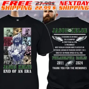 Jason Kelce End Of An Era Shirt