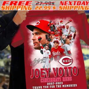 Joey Votto Cincinnati Reds 2007-2023 Thank You For The Memories Shirt