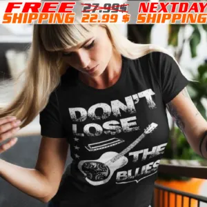 Guitar Don't Lose The Blues Shirt