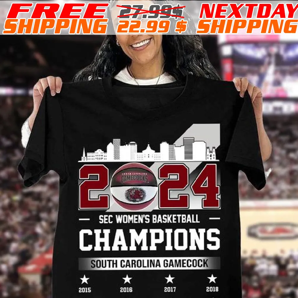 Top Game South Carolina 2024 Sec Women’s Basketball Champions Skyline Shirt