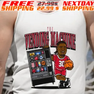 NC State Wolfpack DJ Burns Jr. The Vending Machine Shirt