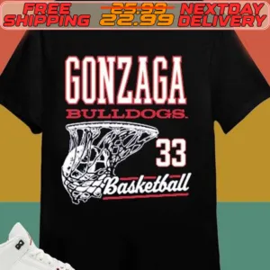 Gonzaga Bulldogs 33 Basketball Shirt