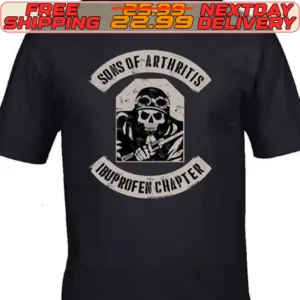 Skeleton Sons Of Arthritis Ibuprofen Chapter Shirt