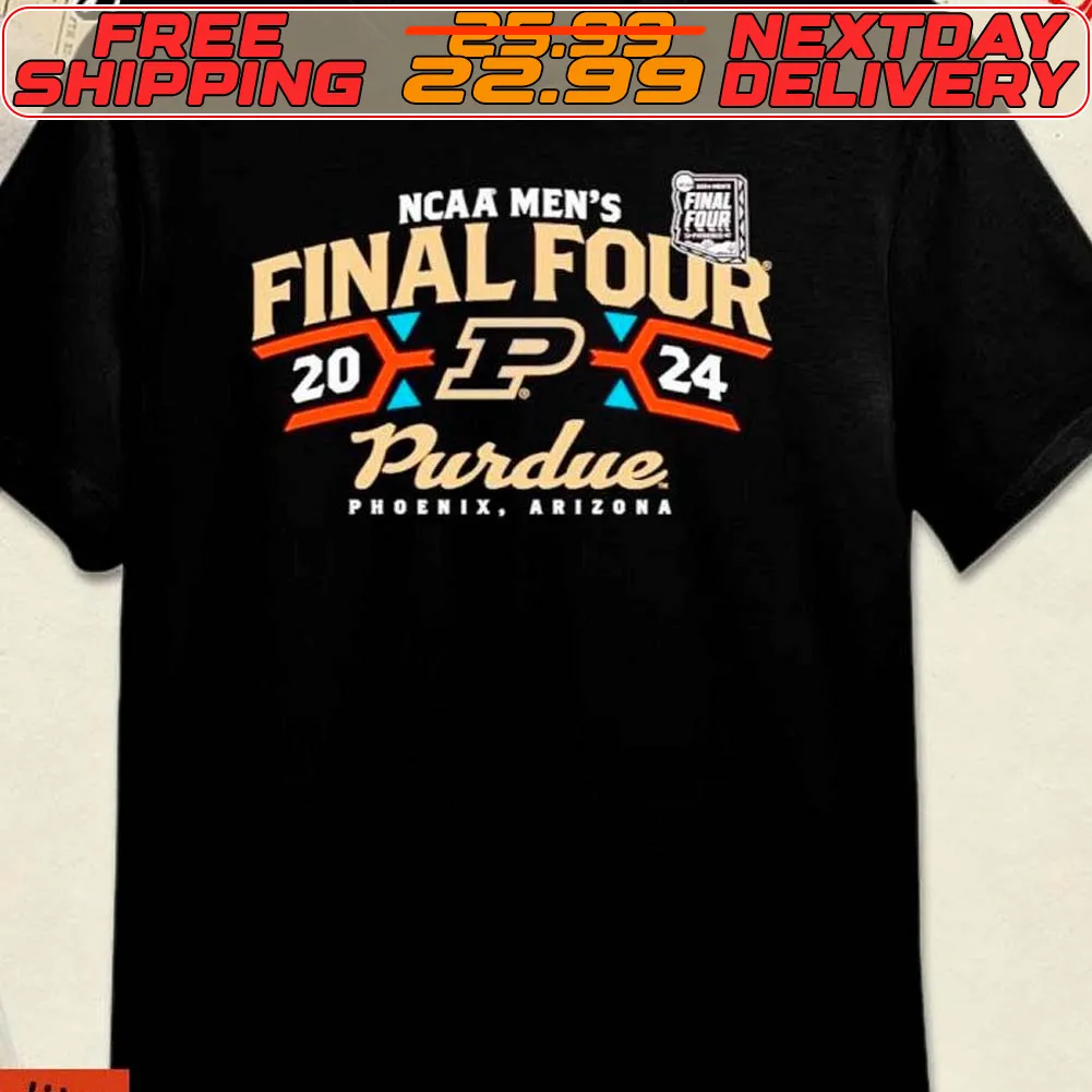 Purdue Boilermakers Ncaa Men’s Basketball 2024 Final Four Shirt